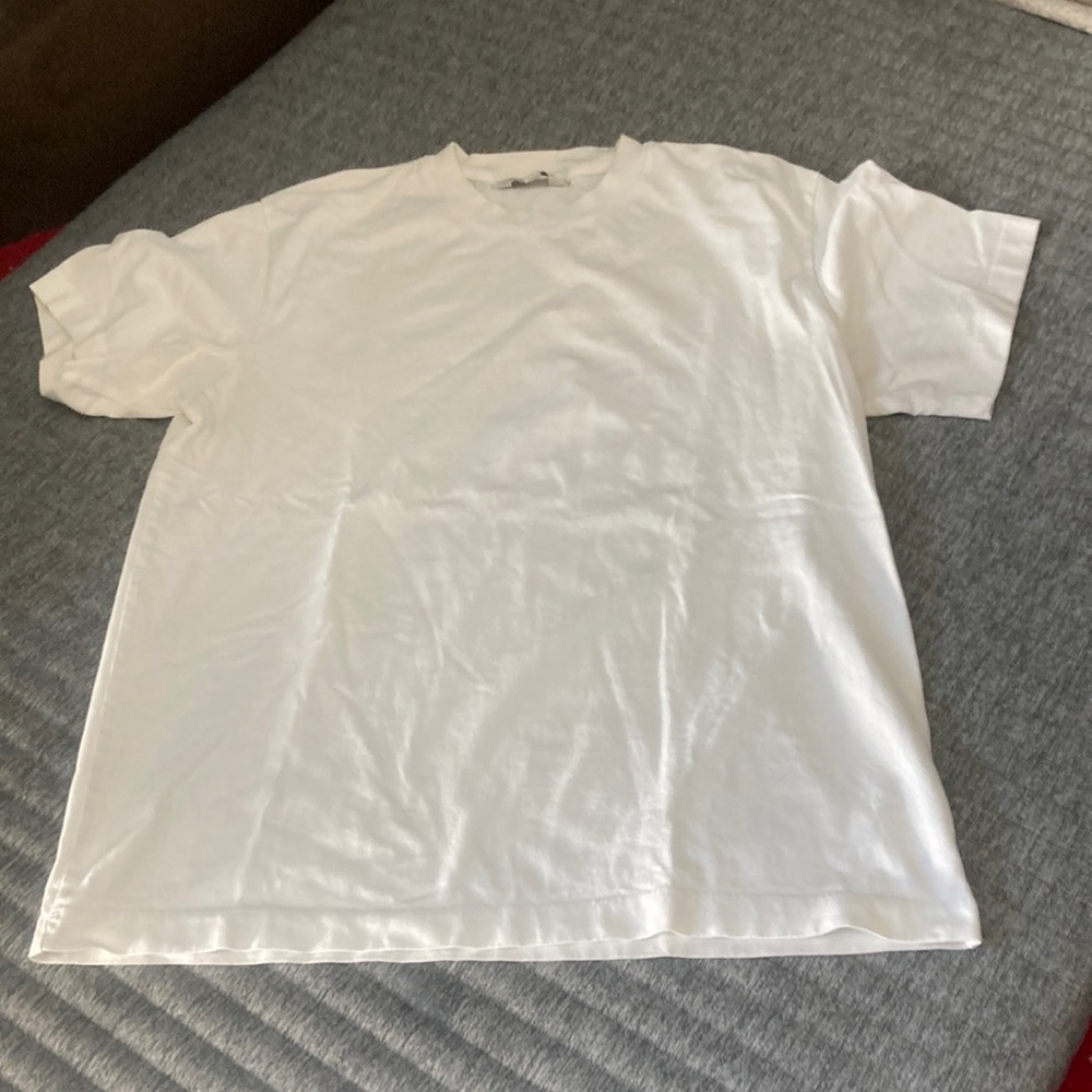 Club Monaco White Short Sleeve Tee